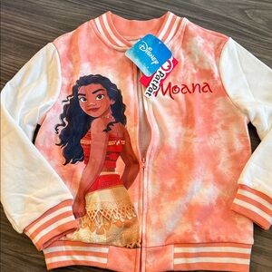 Disney Moana Coral and Cream Jacket